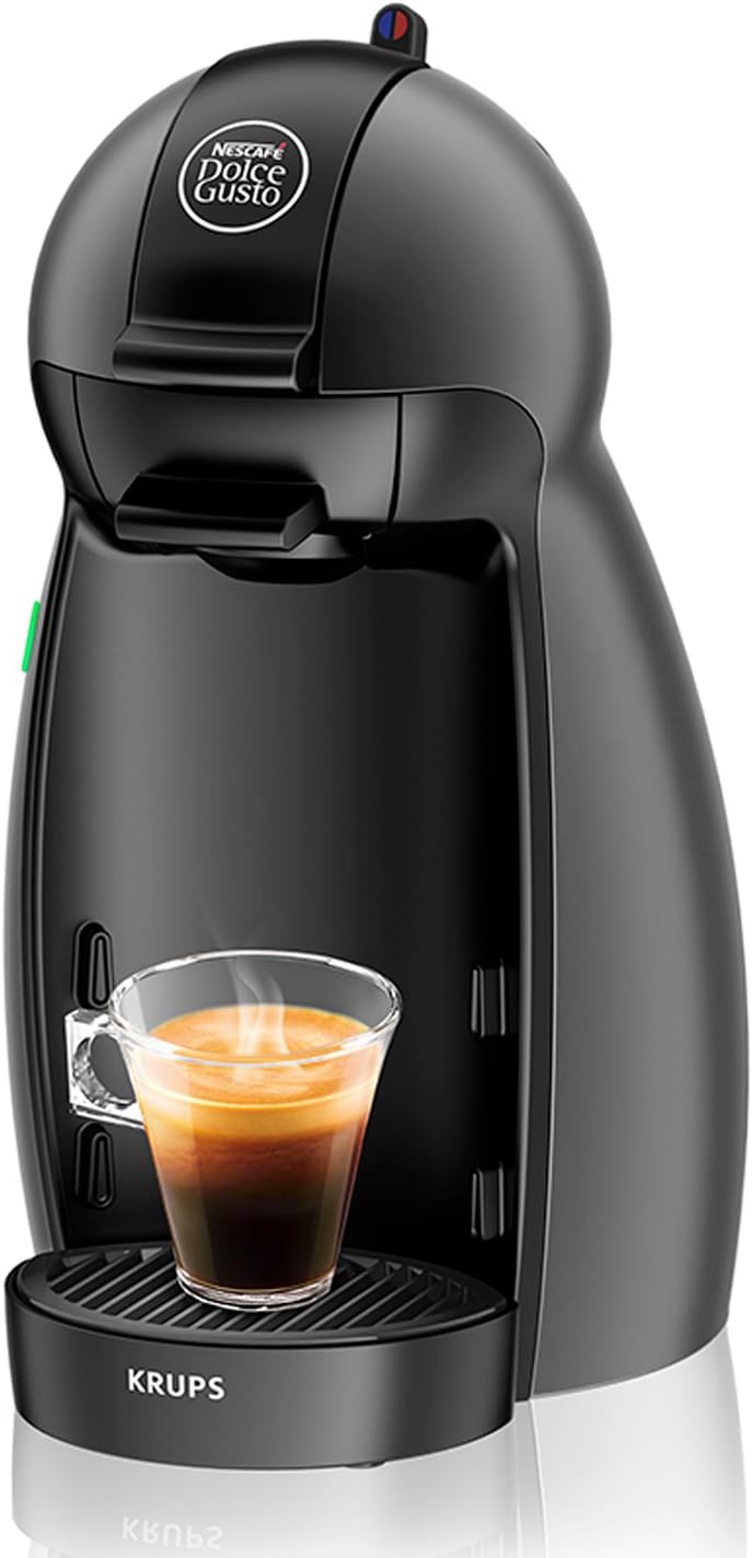 Krups KP100B Nescafé Dolce Gusto Piccolo - Macchina per Caffé Espresso in capsule e Altre Bevande, 1