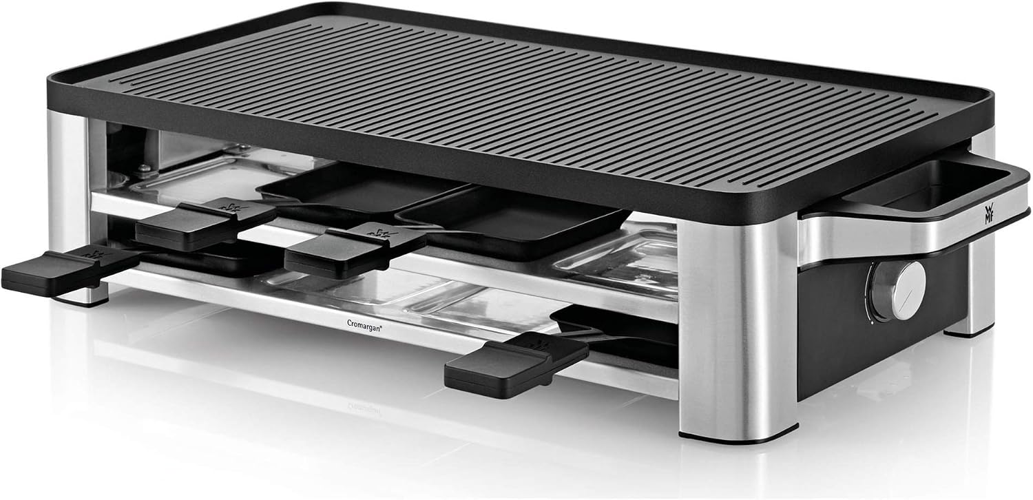 WMF Lono Raclette Elettrica in Acciaio Inossidabile Cromargan 18/10