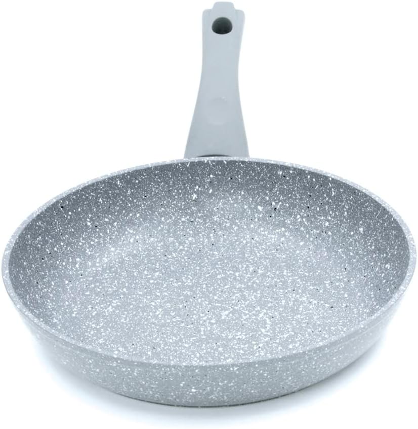 Blackmoor Padelle | Grigio, 24 cm | Padelle antiaderenti e antigraffio | Maniglie Cool Touch | Adatt