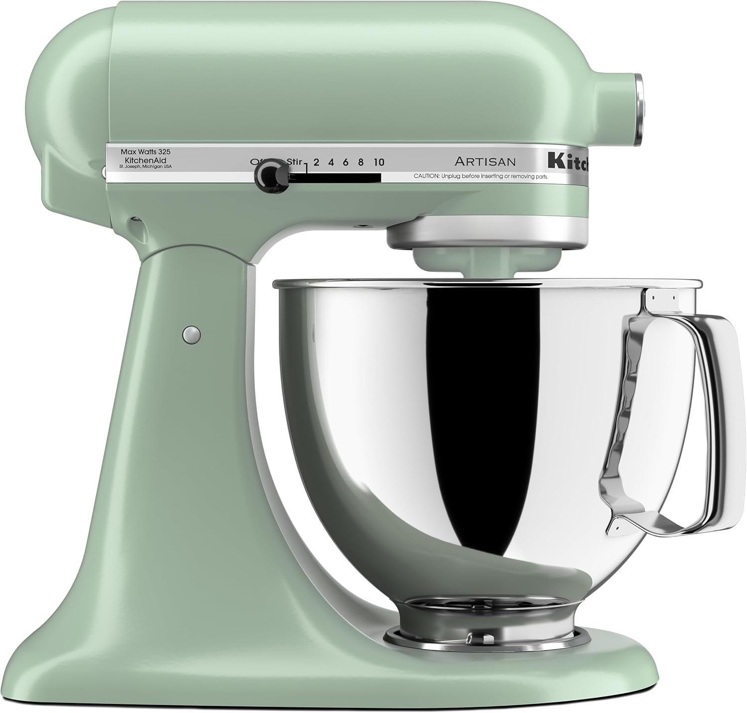KitchenAid Artisan KSM150PSDC - Miscelatore con base inclinabile, 5 litri, colore: Cardamomo