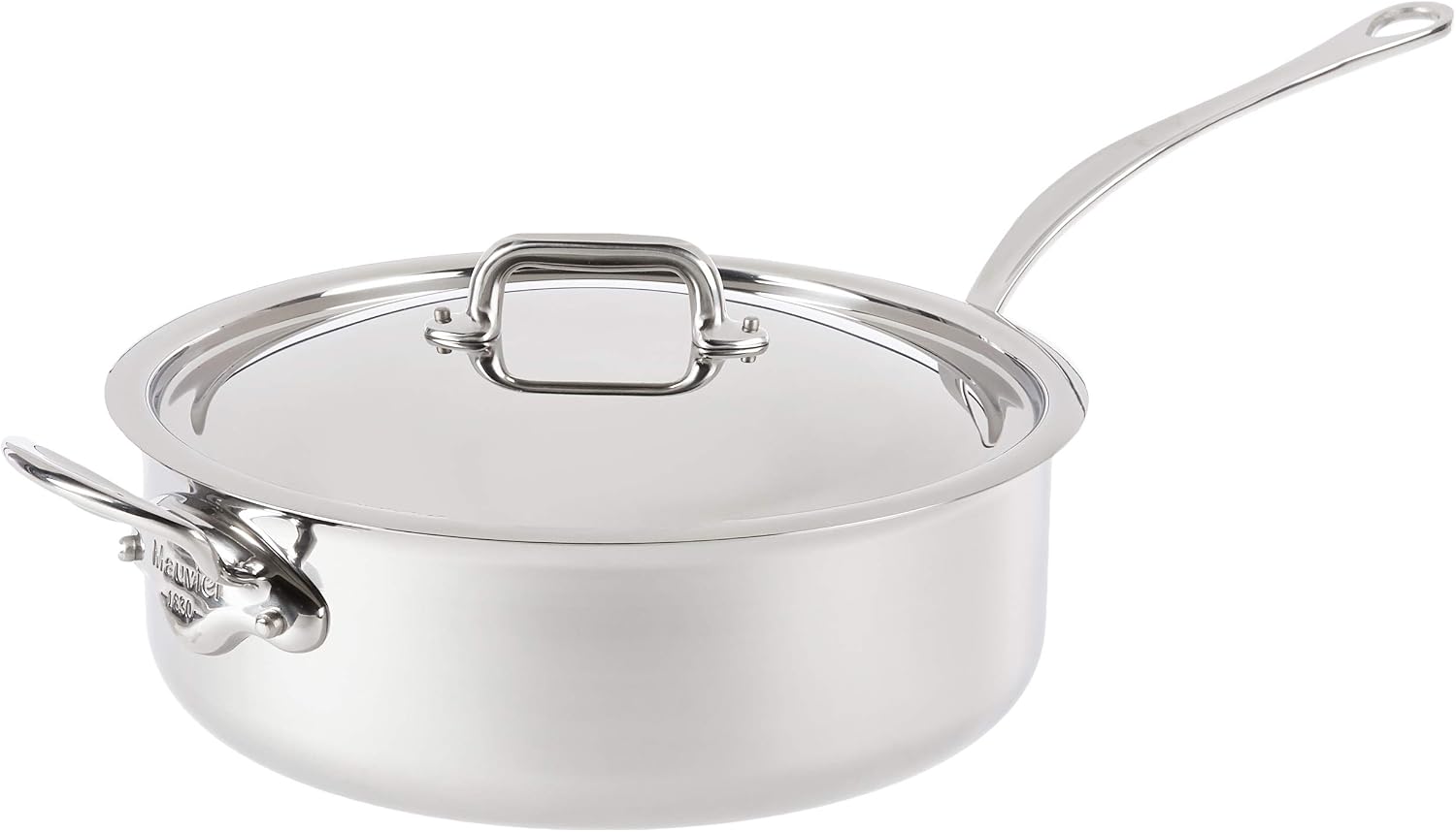 Mauviel M' Cook - Padella in acciaio INOX a 5 strati