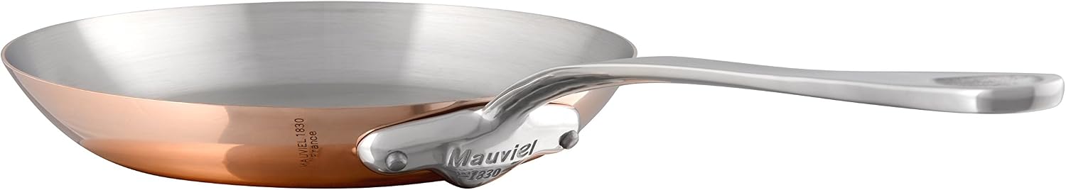Mauviel M'Heritage Padella per friggere in acciaio inox