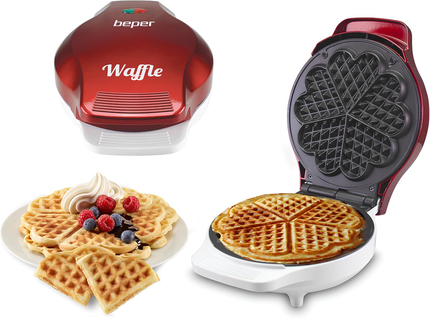 Beper - Piastra per Waffle