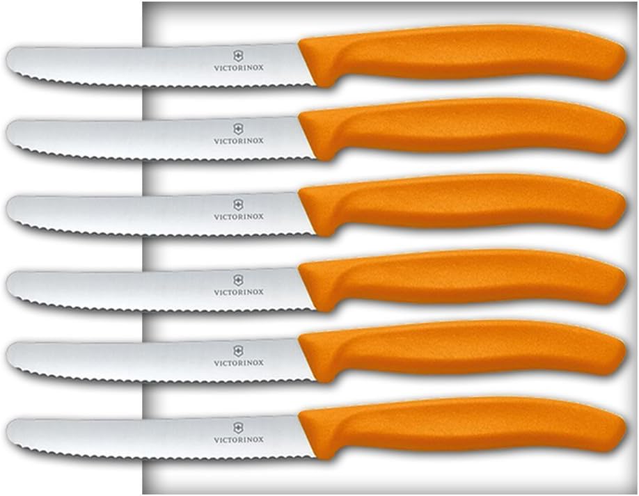 Victorinox 6 coltelli da tavola a Forma di Manico