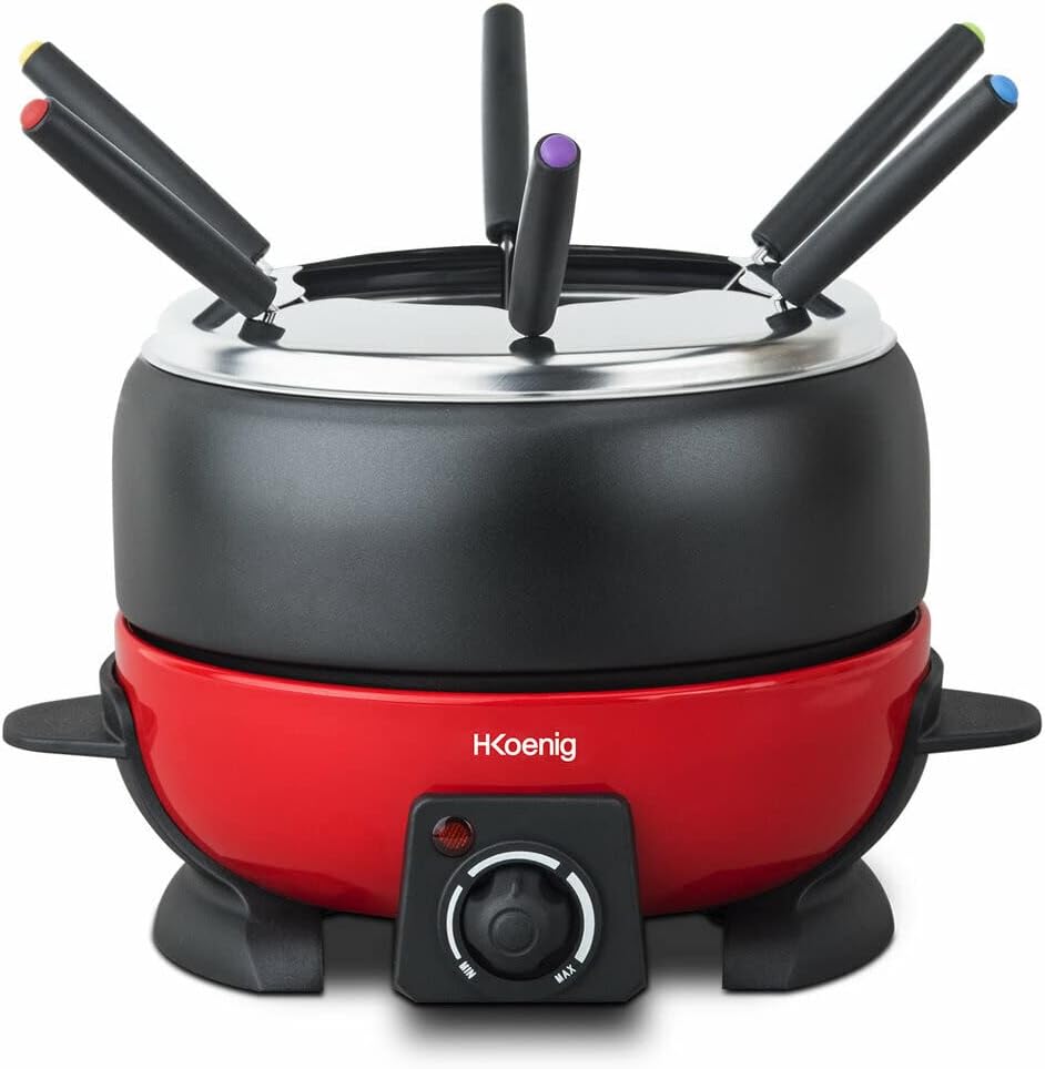 H.Koenig Set per fonduta elettrico ALP1800