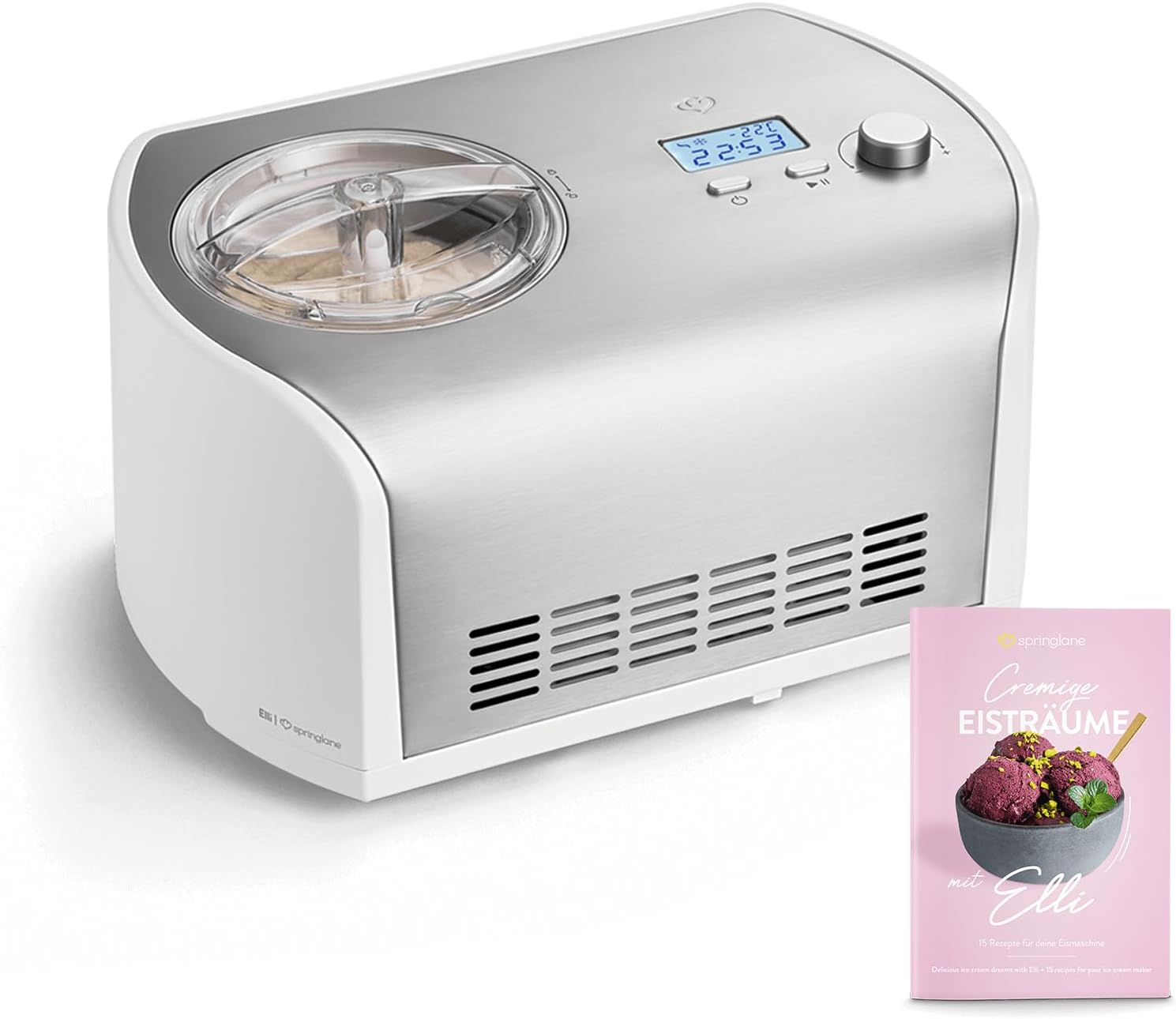 SPRINGLANE Gelatiera Elli con compressore autoraffreddante