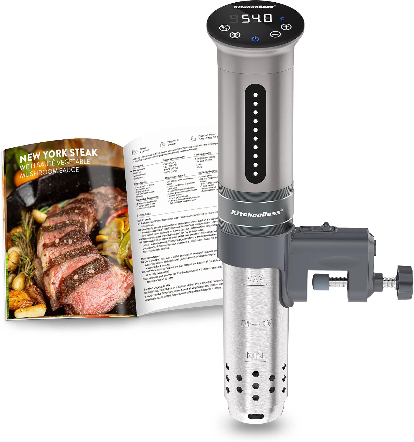 KitchenBoss Sous Vide Roner Cucina a Bassa Temperatura