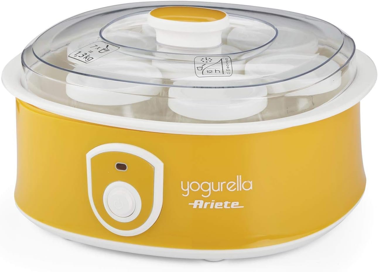 Ariete 617 Yogurella - Yogurtiera Elettrica - 7 vasetti in vetro - 1