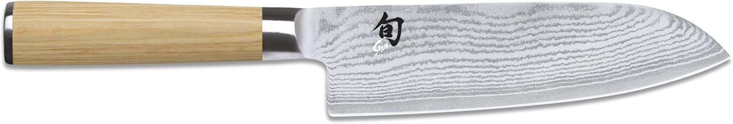 KAI Shun Classic White Santoku 18 cm lunghezza lama