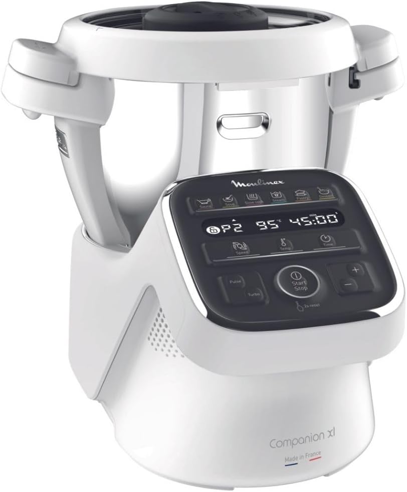 Moulinex HF80CBK Companion Robot da Cucina Multifunzione