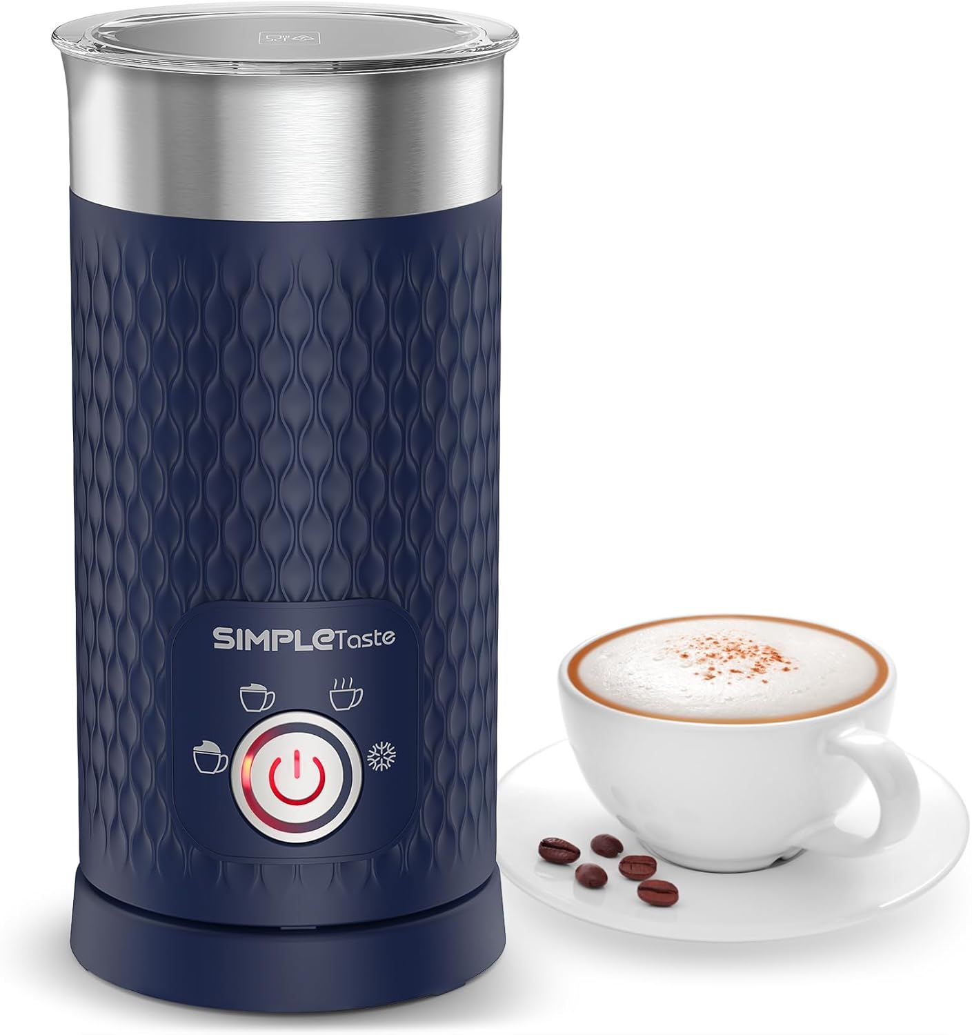 SIMPLETASTE Montalatte Elettrico 4 in 1