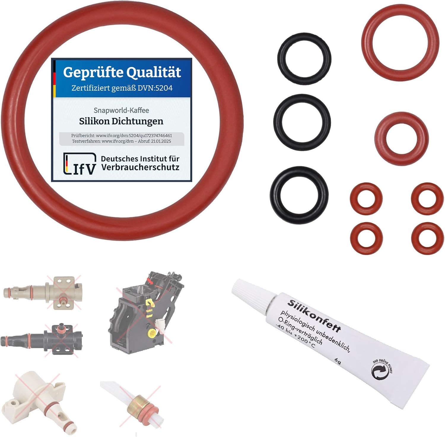 Kit di manutenzione guarnizione compatibile con