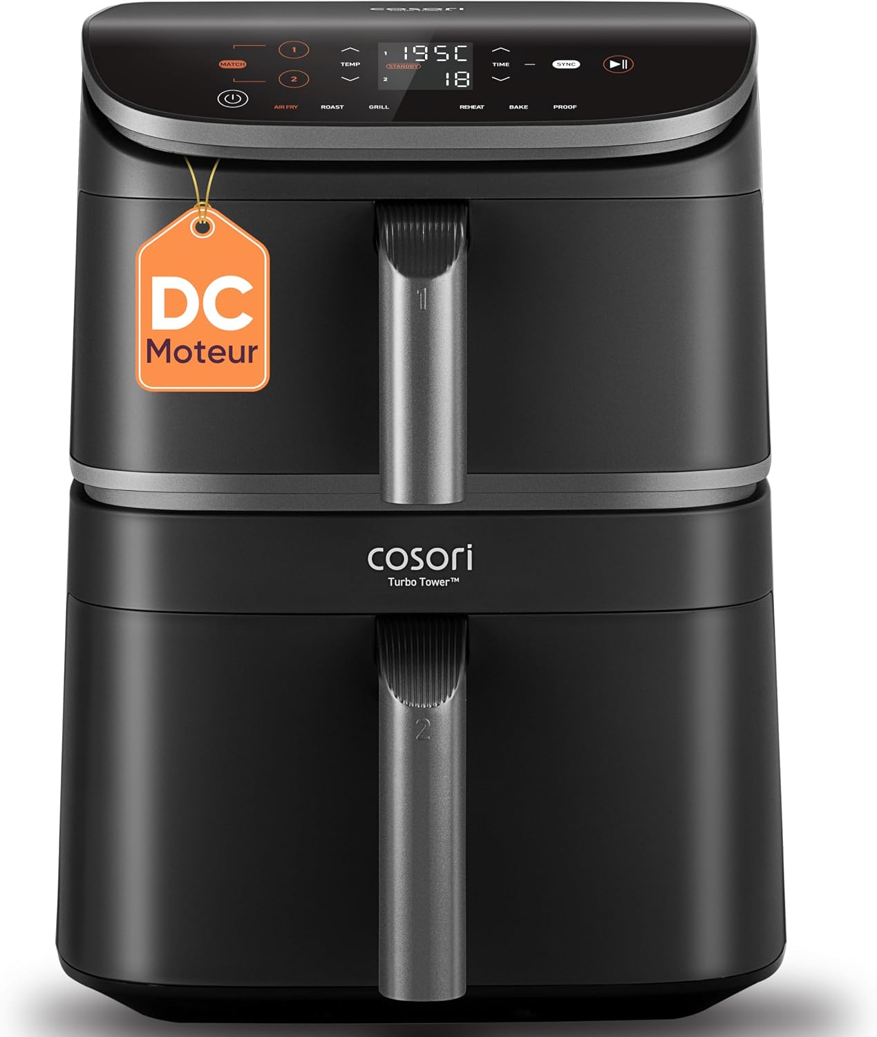 COSORI Air Fryer Turbo Tower 10
