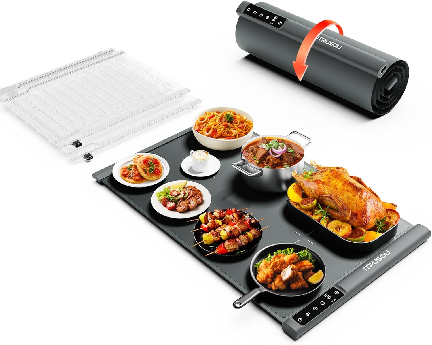 iTRUSOU Piastra Riscaldante Buffet 60x40cm