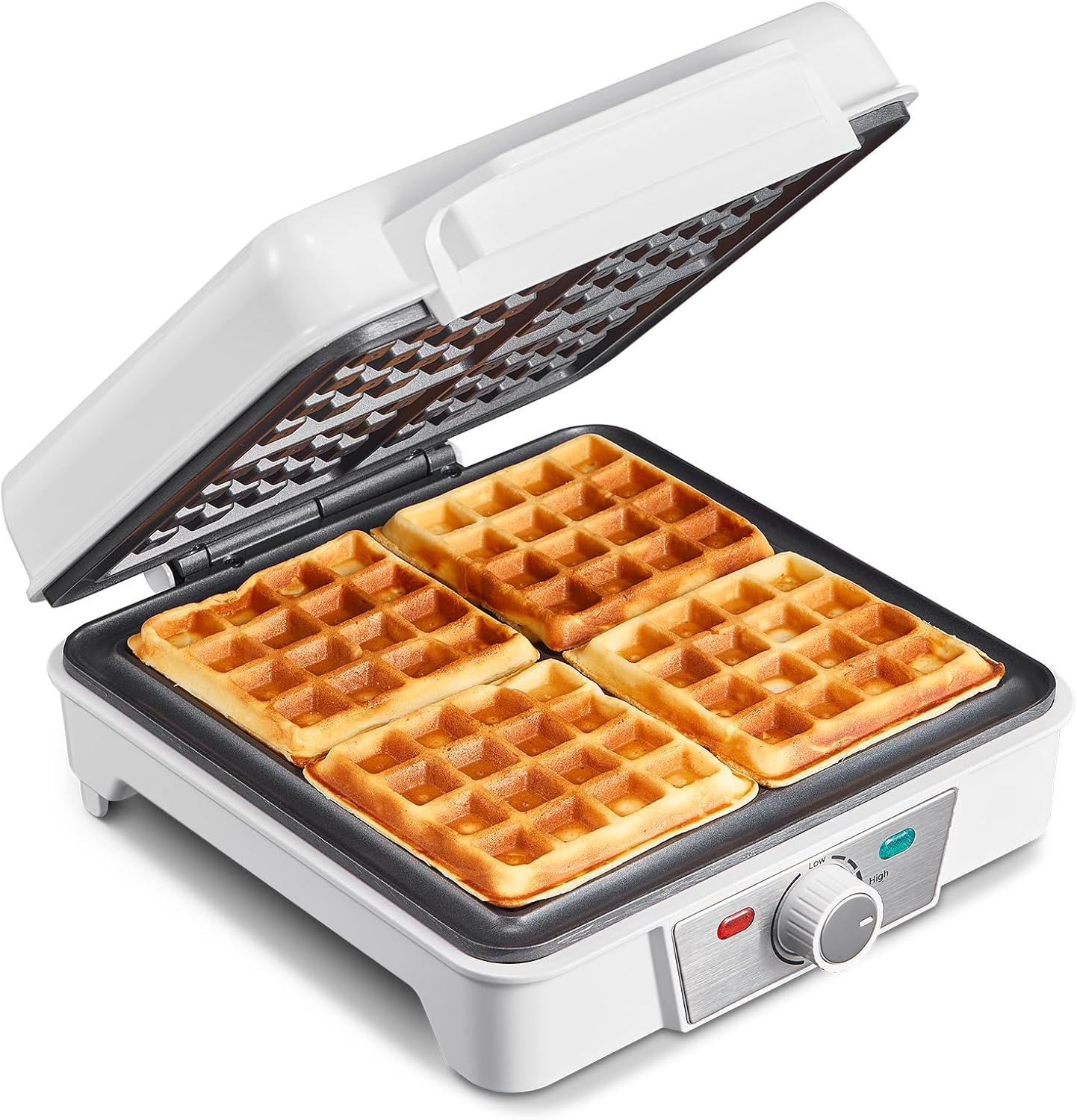 Macchine per Waffle Belgici 4 Porzioni