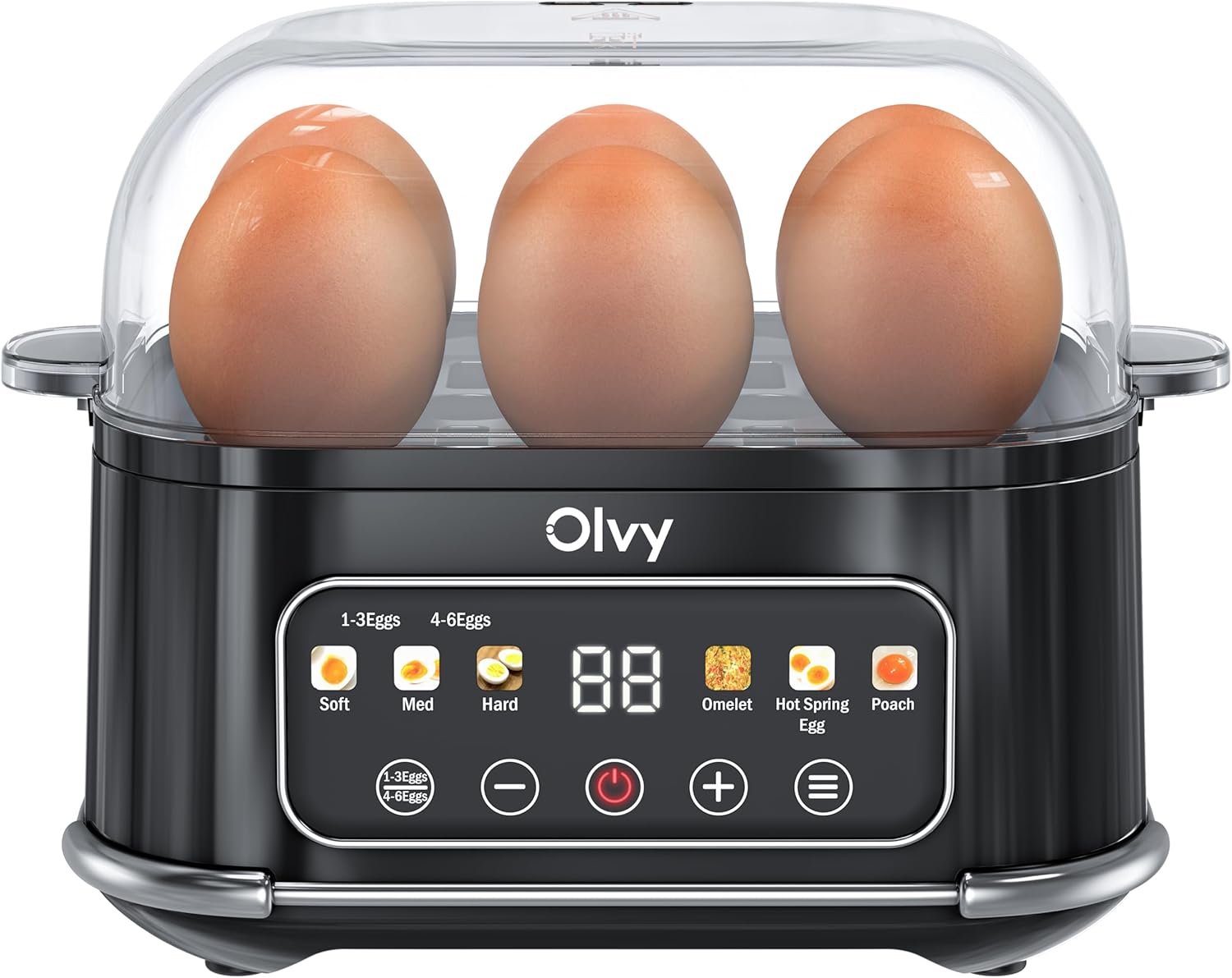 Olvy Cuociuova Elettrico 6-in-1 con Timer LCD
