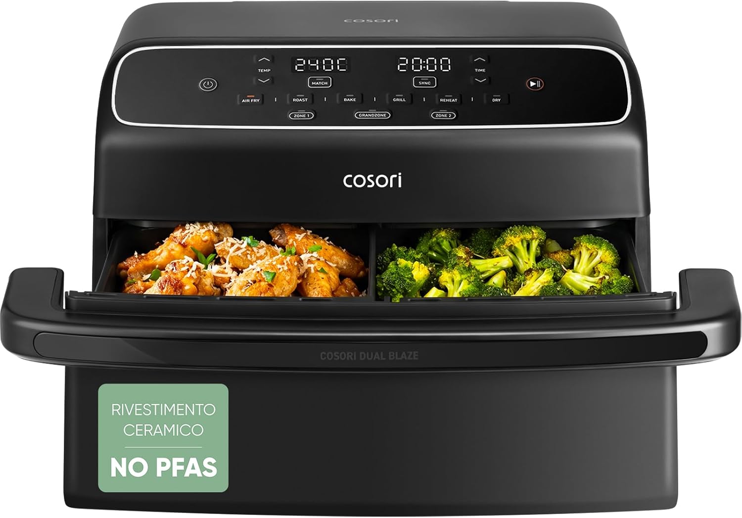 Cosori Twinfry Compact Friggitrice ad Aria 8