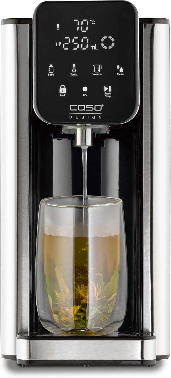 CASO HW 666 Inox UV - Distributore di acqua calda con tecnologia UV