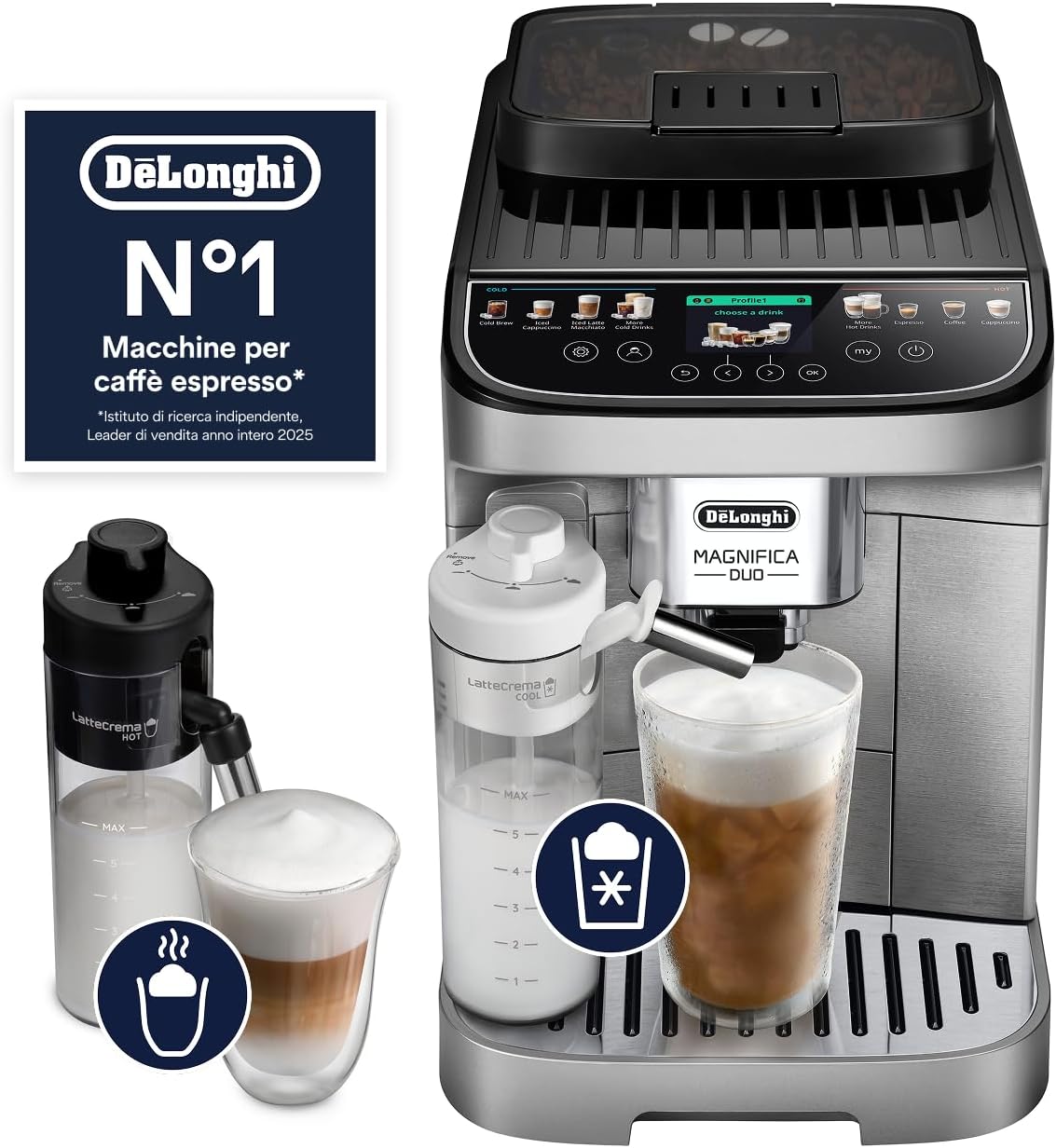 De'Longhi Magnifica Duo (ECAM332.80.SXB)