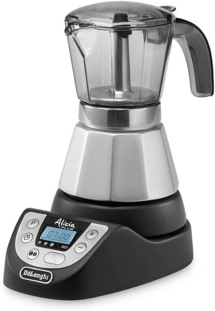 De'Longhi Alicia PLUS EMKP42.B Caffettiera Moka Elettrica 2-4 Tazze