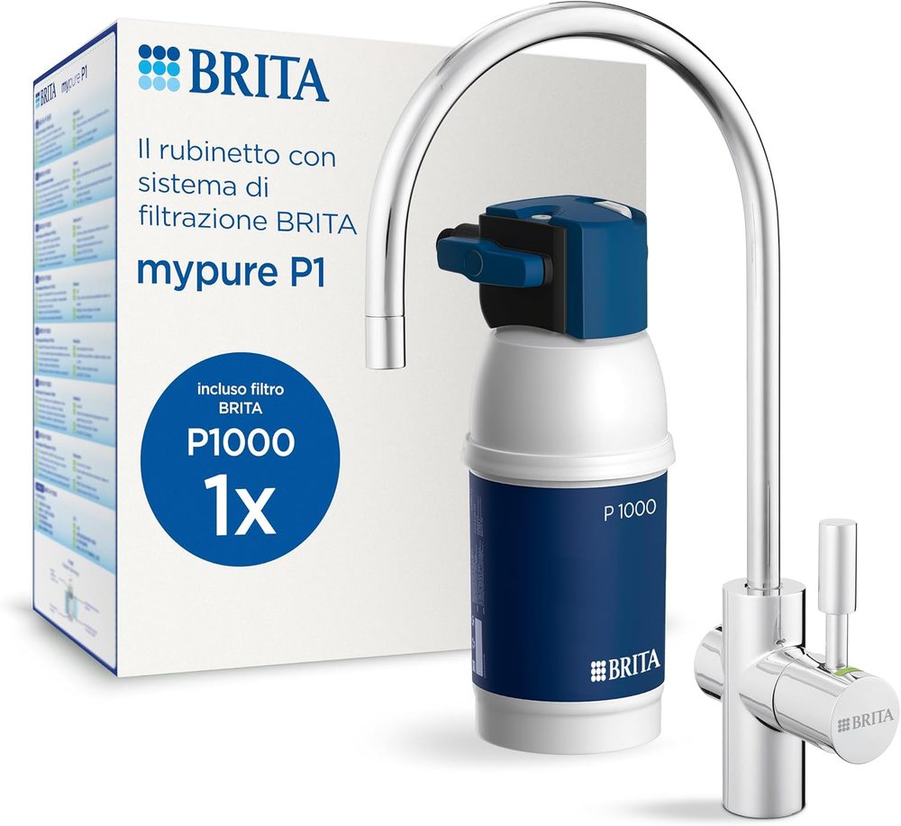BRITA sistema filtrante mypure P1 incl. Rubinetto e 1x
