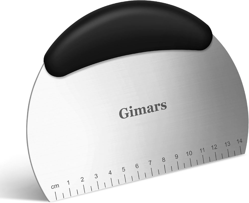 Gimars Spatola da Cucina Raschietto Taglia Impasto con