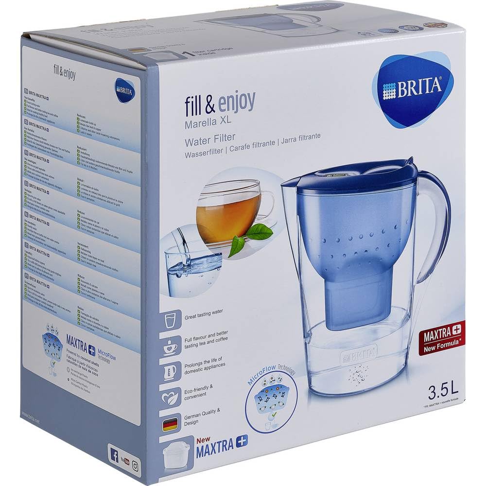 BRITA Caraffa Filtrante Marella XL per acqua