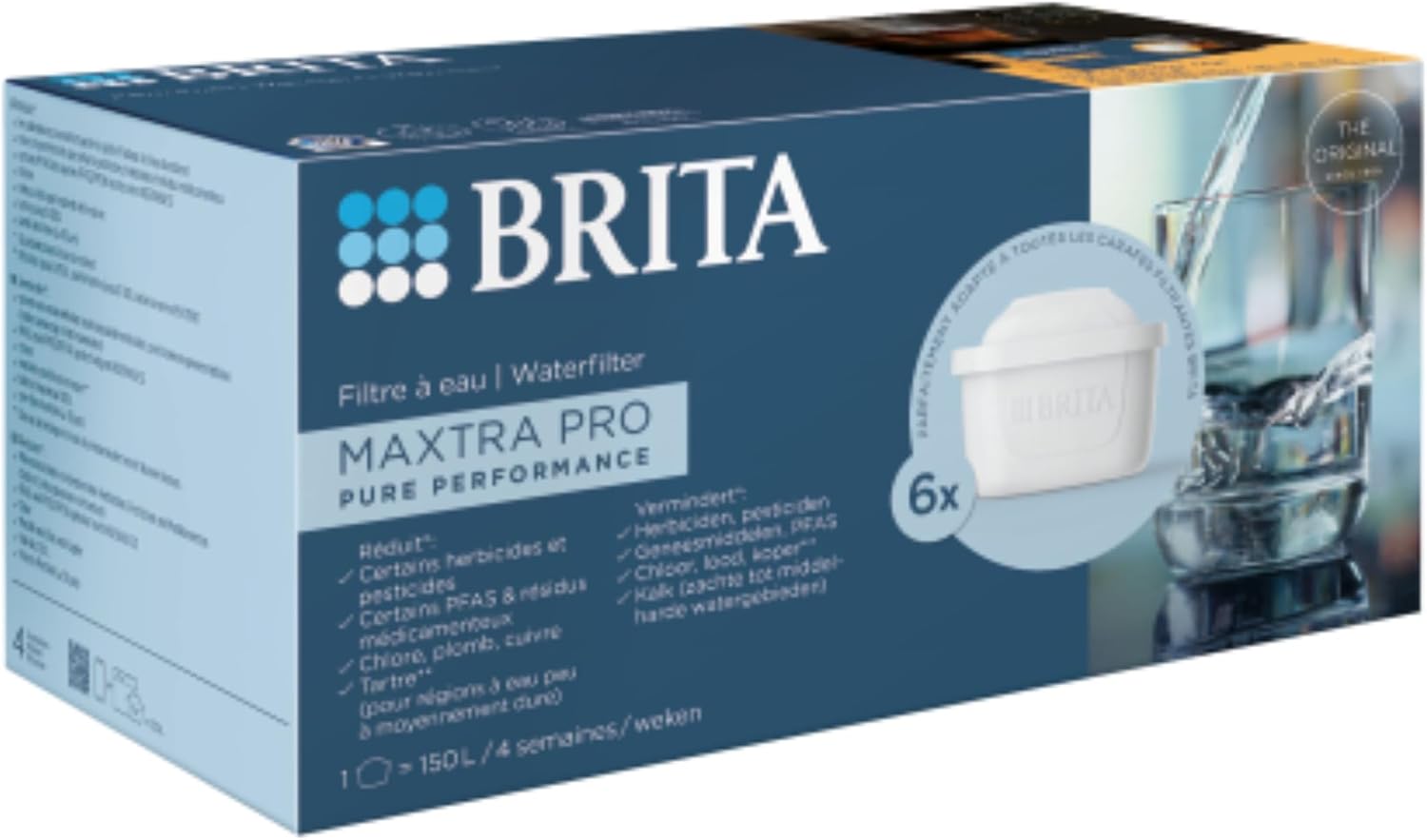 BRITA Filtro acqua rubinetto MAXTRA PRO Pure