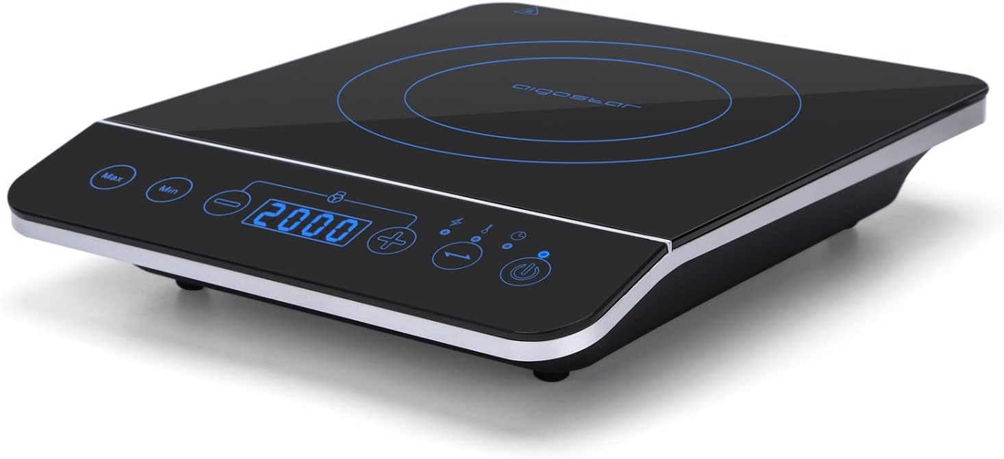Aigostar Piastra a induzione portatile 1 Fuoco 2000W