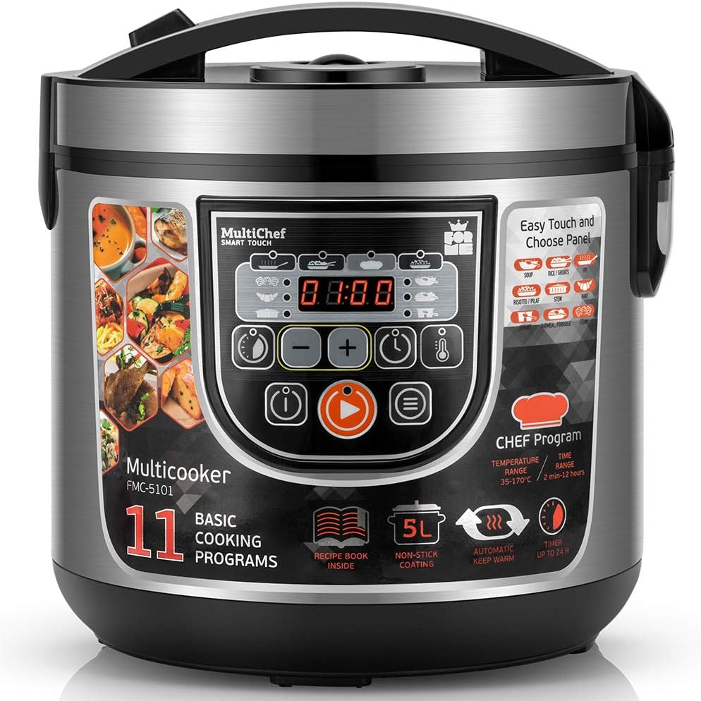ForMe Pentola Multiuso Cuociriso 5L I Multifunzione