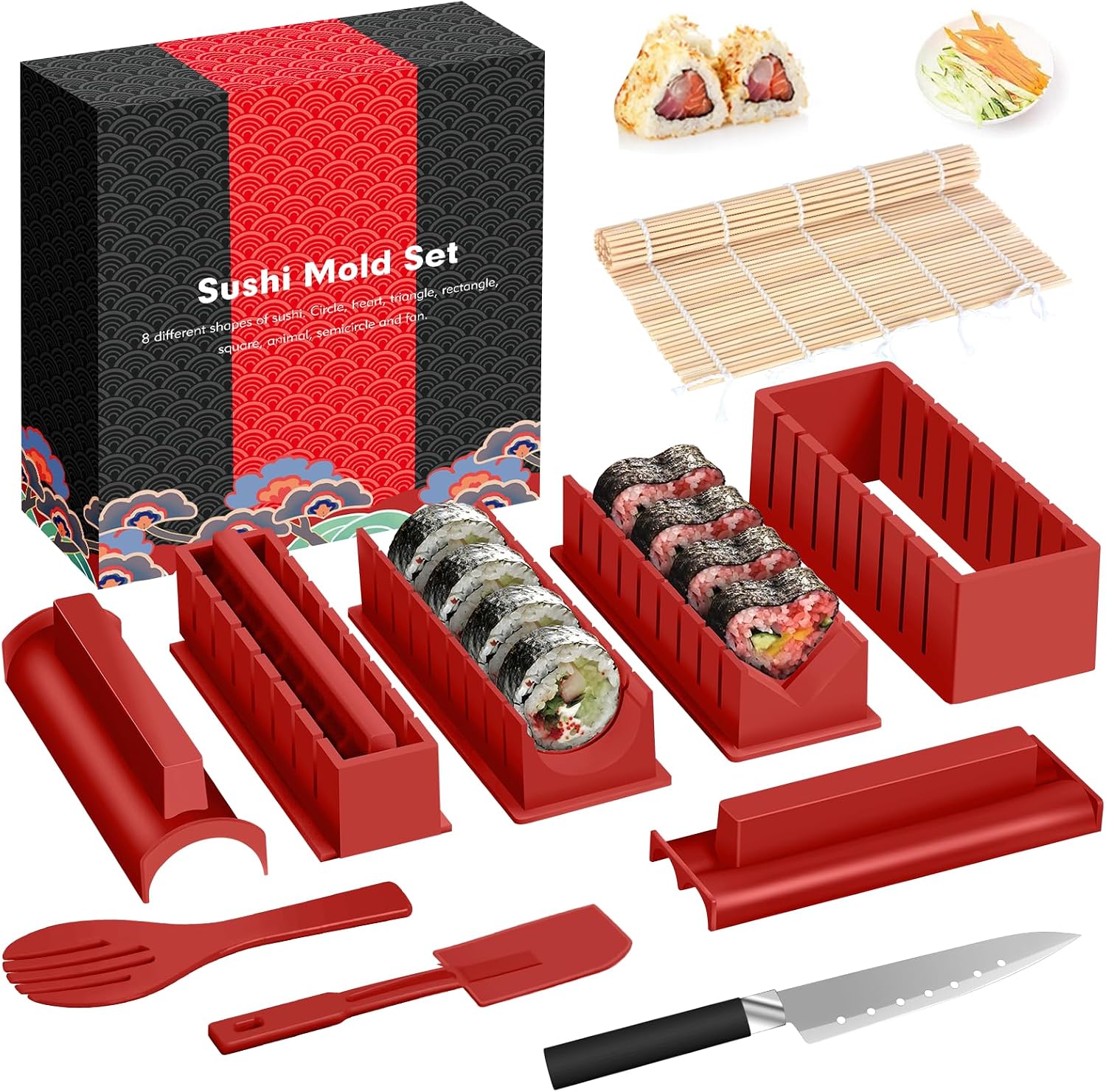 HI NINGER Kit per la preparazione del sushi