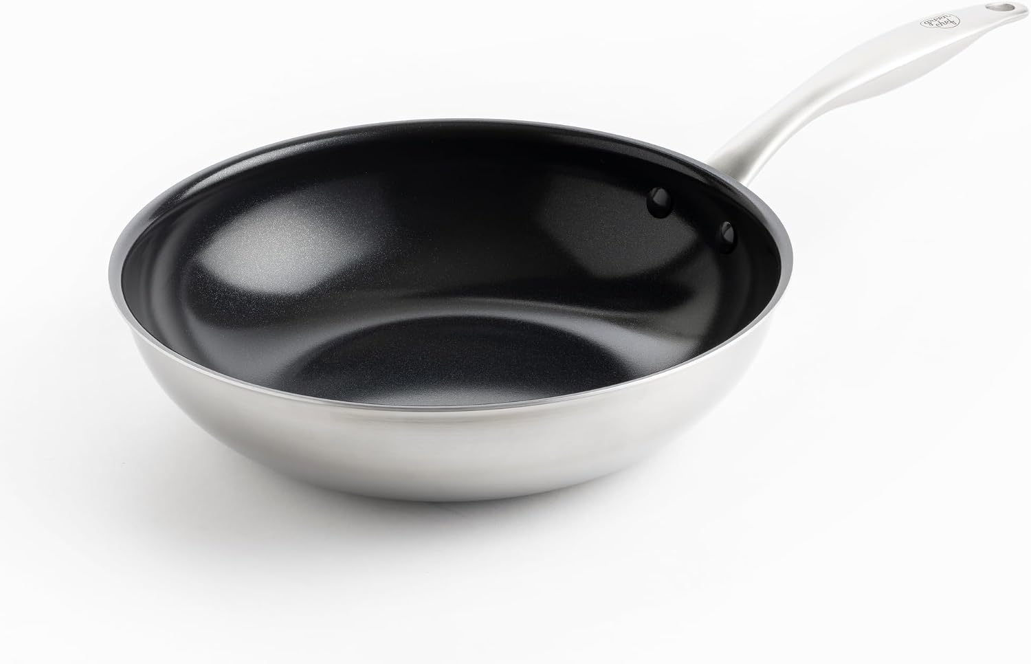 GreenChef Profile Plus Wok Acciaio Inox Induzione 28 cm/3