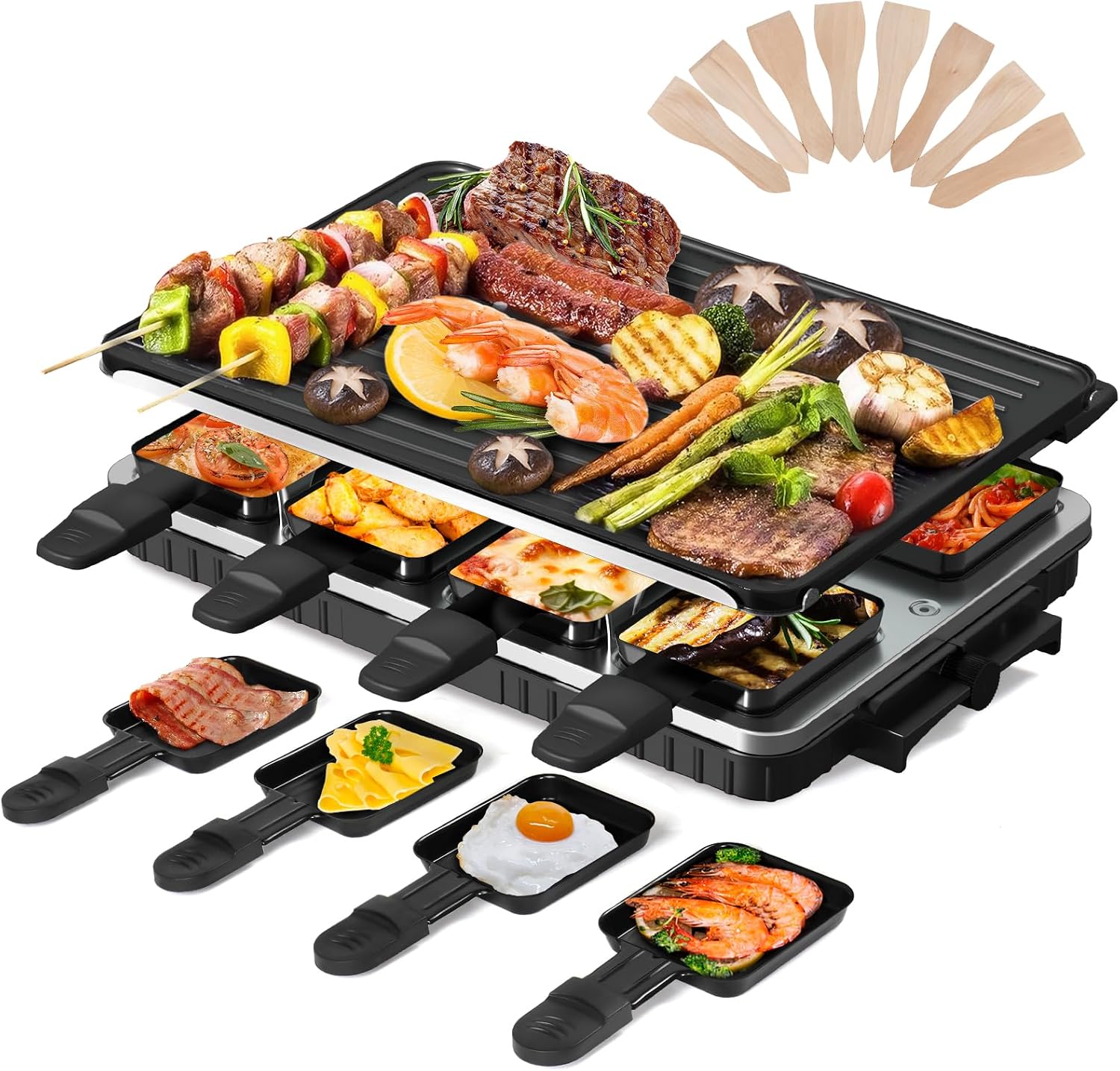 HengBO Raclette per 8 Persone
