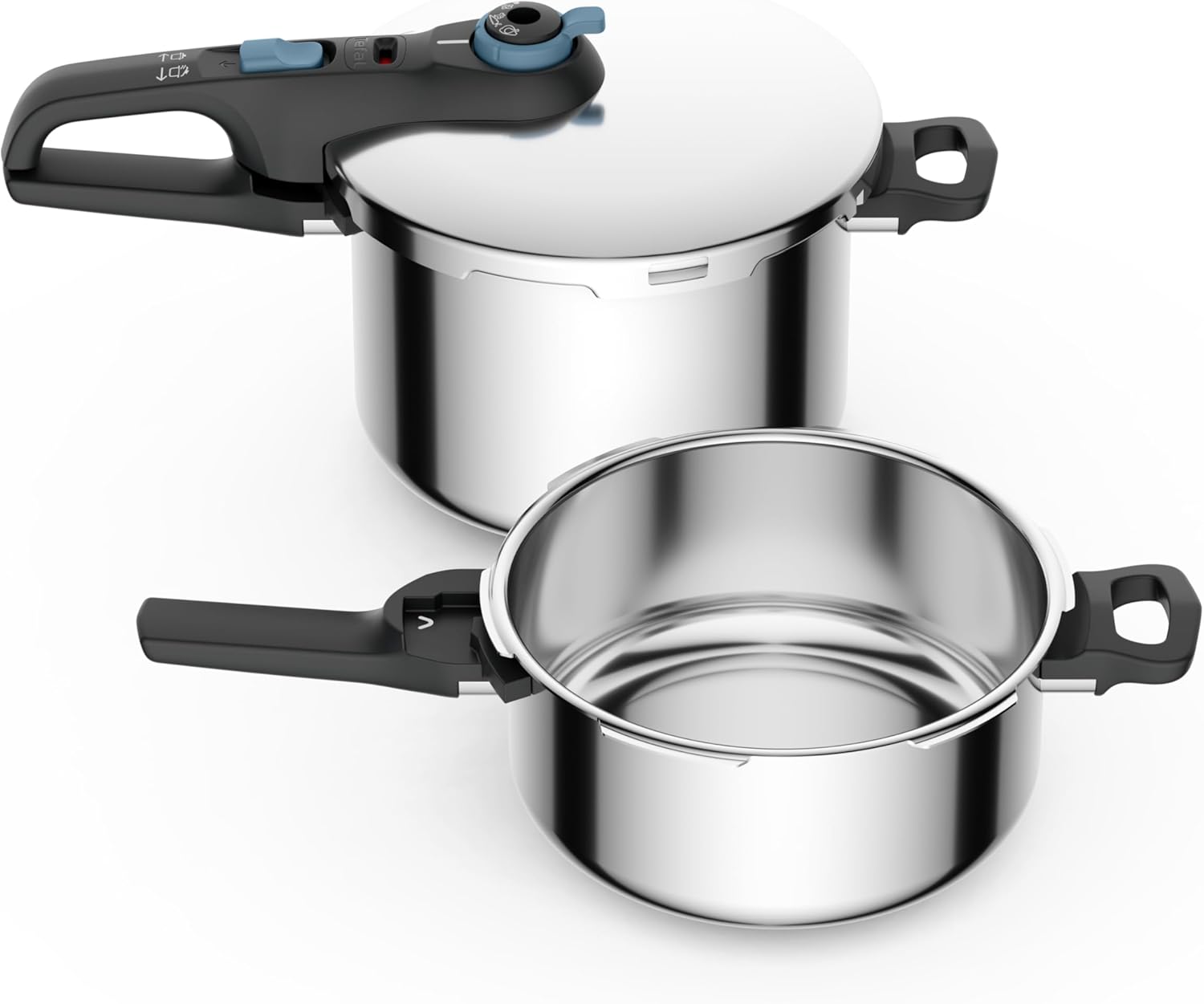 Tefal Secure Trendy Pentola a Pressione 4L 6L Cestello