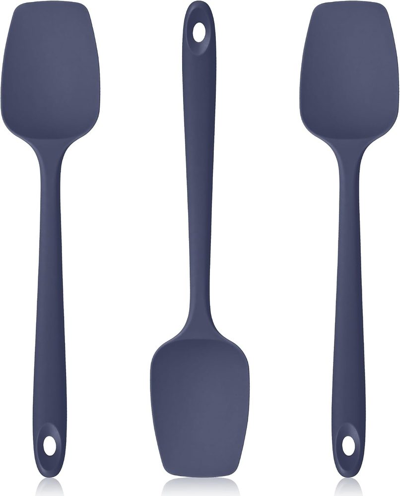 lybeam 315°C Resistente al Calore Set di 4 Spatole Silicone Cucina