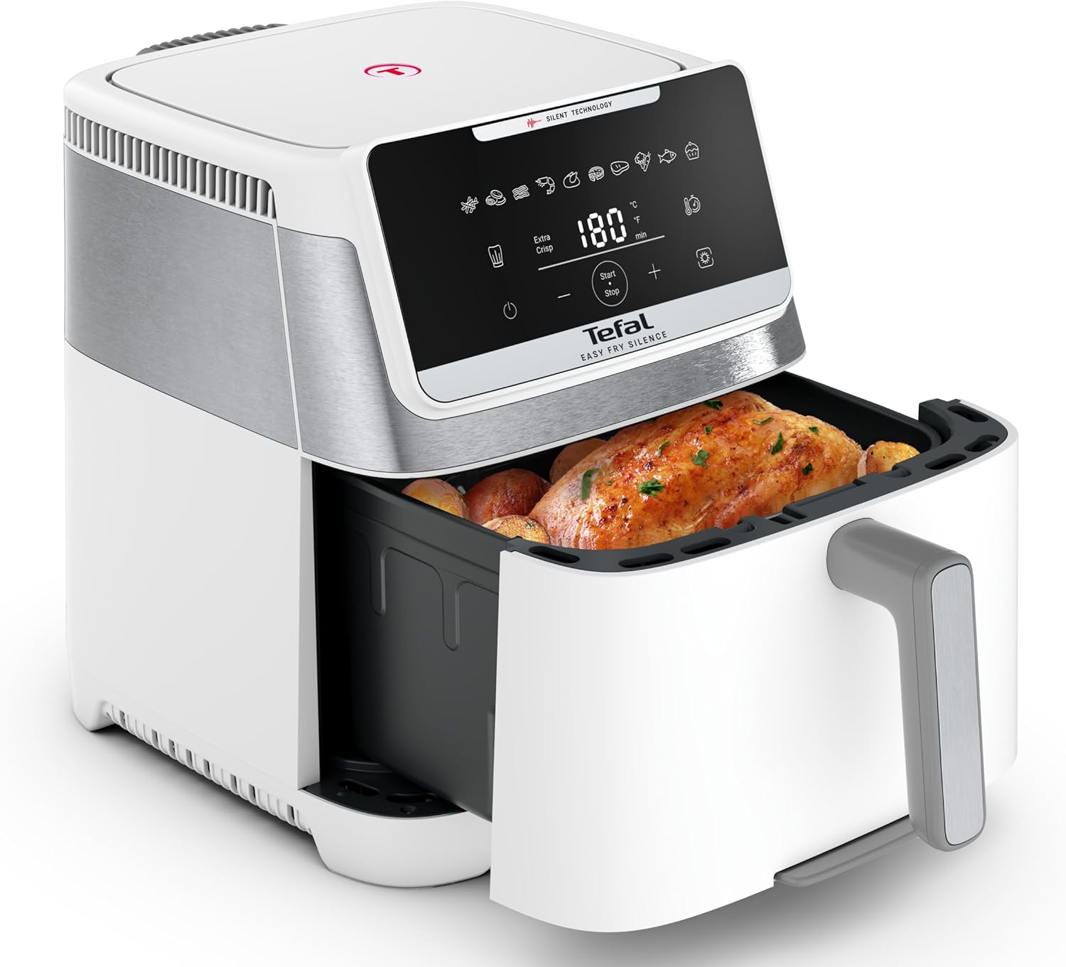 Tefal EY8421 Easy Fry Silence 7L Friggitrice ad aria silenziosa