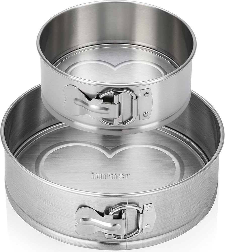 immer Set di 2 Tortiere Apribile con Cerniera Mini in