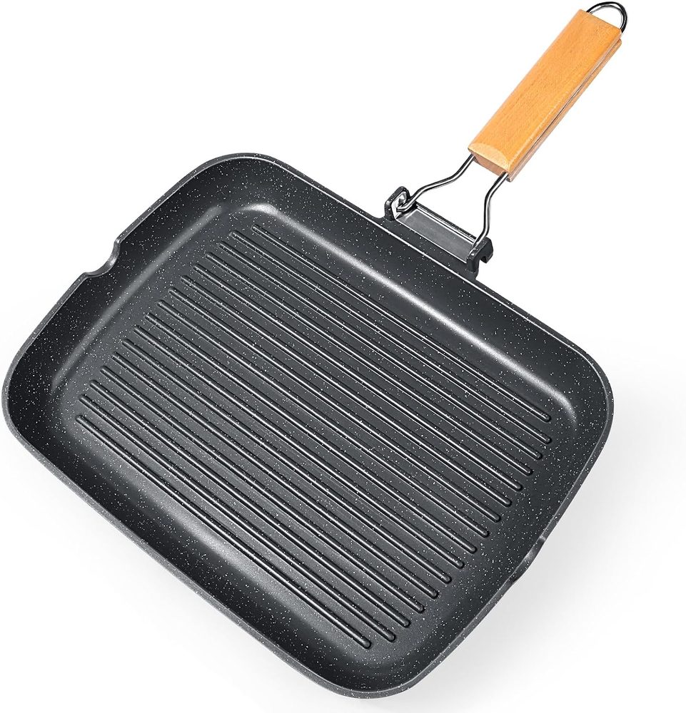 GiPP Bistecchiera antiaderente 34 x 24 cm Grill con